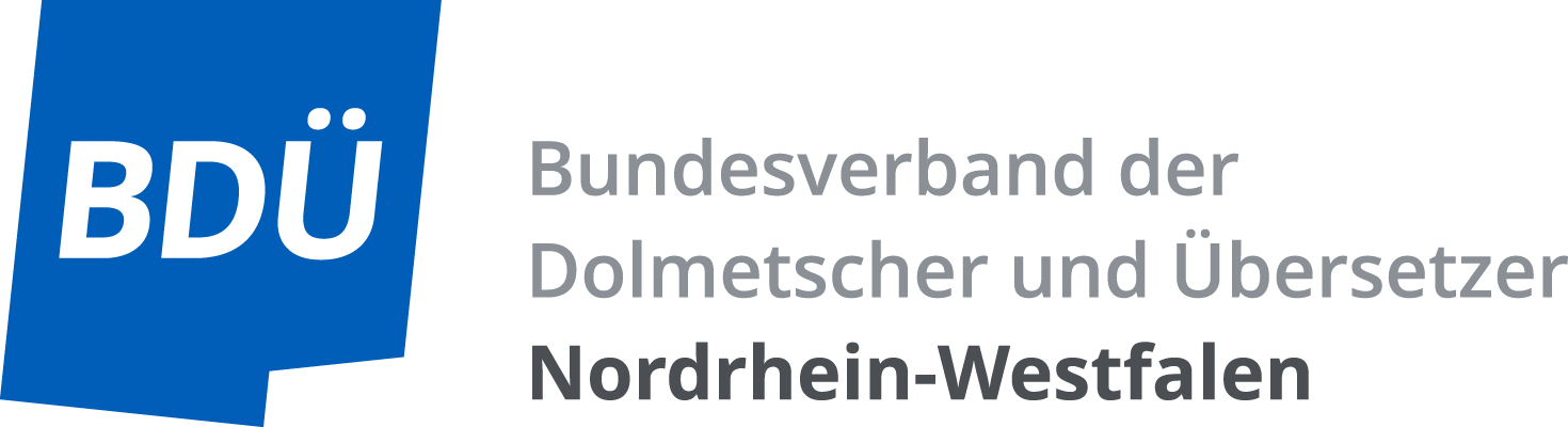Logo BDÜ Landesverband NRW