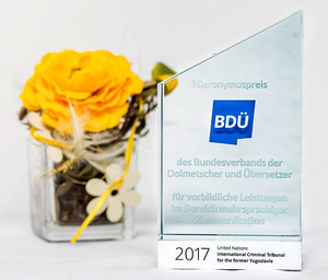 Hieronymuspreis des BDÜ 2017